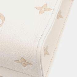 Pre Owned Louis Vuitton Two-Tone Monogram Empreinte On-The-Go Pm Handbag