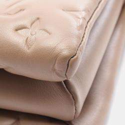 Pre Owned حقيبة كتف لويس فيتون كوسان مونوغرام بتاوبي جلد بيج