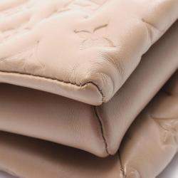 Pre Owned حقيبة كتف لويس فيتون كوسان مونوغرام بتاوبي جلد بيج