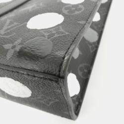 Pre Owned Louis Vuitton Monogram Eclipse Lv X Yk Sac Plat Handbag