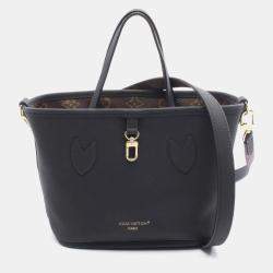 مملوكة مسبقًا Louis Vuitton Neverfull Inside Out Bb Tote Bag Coated Canvas And Leather Monogram Brown Black