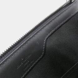 Pre Owned Louis Vuitton Monogram Eclipse Sac Plat Cross Handbag