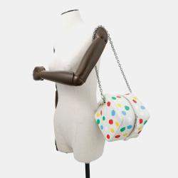 مملوكة مسبقًا Louis Vuitton Monogram Empreinte Square Bag Lv X Yk White