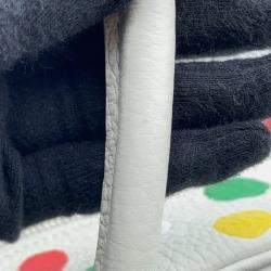 مملوكة مسبقًا Louis Vuitton Monogram Empreinte Square Bag Lv X Yk White