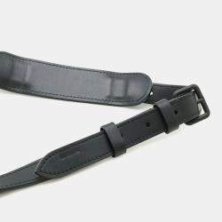 Pre Owned Louis Vuitton Taurillon Monogram Handle Soft Trunk Pochette Shoulder Bag Handbag Noir Black