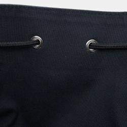 Pre Owned Louis Vuitton Monogram Macassar Christopher Mm Backpack Black