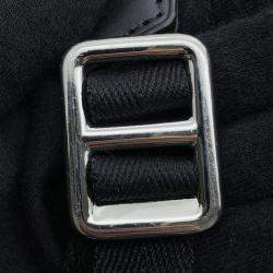 Pre Owned Louis Vuitton Monogram Macassar Christopher Mm Backpack Black