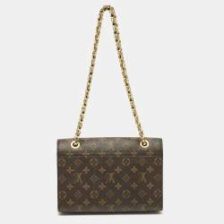 مملوكة مسبقًا Louis Vuitton Victoire Black Monogram Canvas Bag