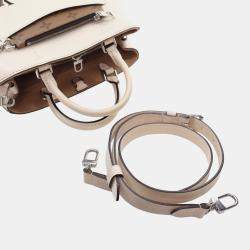 Pre Owned حقيبة لويس فيتون أبير أبيض ماريل BB