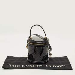 مملوكة مسبقًا Louis Vuitton Cannes Black Magnetique Monogram Vernis Bag