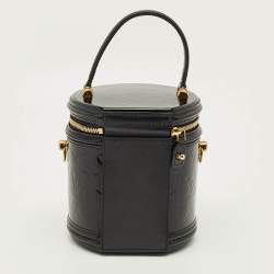 مملوكة مسبقًا Louis Vuitton Cannes Black Magnetique Monogram Vernis Bag