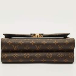 مملوكة مسبقًا حقيبة لويس فيتون فيكتوار قماش مونوغرام أزرق بحري