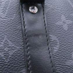 Pre Owned Louis Vuitton Black Monogram Eclipse Tote Backpack