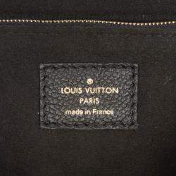 Pre Owned Louis Vuitton Black Monogram Empreinte Vavin PM
