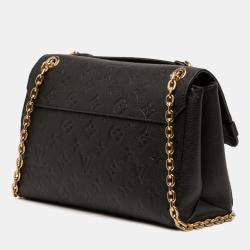 Pre Owned Louis Vuitton Black Monogram Empreinte Vavin PM