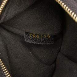 Pre Owned Louis Vuitton Black Monogram Empreinte Vavin PM