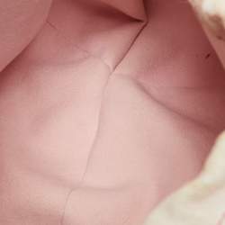 Pre Owned Louis Vuitton Sunshine Pink Washed Denim Monogram Limited Edition Bag