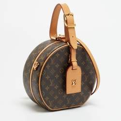 Pre Owned Louis Vuitton Petite Boite Chapeau Monogram Canvas Bag