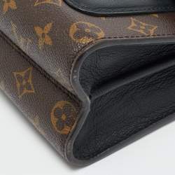 مملوكة مسبقًا حقيبة لويس فويتون فيكتوار قماش مونوغرام أسود