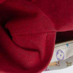 Pre Owned Louis Vuitton White Monogram Multicolore Speedy 30