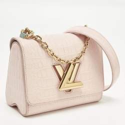 Pre Owned حقيبة لويس فيتون تويست إبي جلد أزرق سابير PM