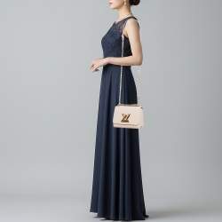 Pre Owned حقيبة لويس فيتون تويست إبي جلد أزرق سابير PM