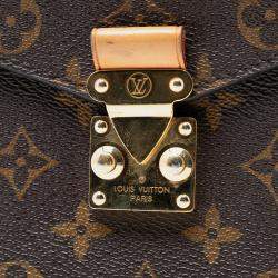 مملوكة مسبقًا Louis Vuitton Brown Monogram Pochette Metis