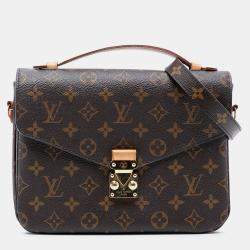 مملوكة مسبقًا Louis Vuitton Brown Monogram Pochette Metis