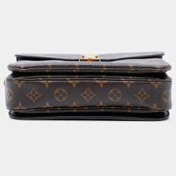 مملوكة مسبقًا Louis Vuitton Brown Monogram Pochette Metis