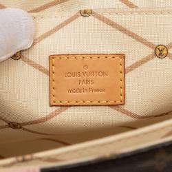 مملوكة مسبقًا Louis Vuitton Brown Monogram Summer Trunk Pochette Metis