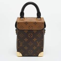 Pre Owned Louis Vuitton Camera Box Monogram Reverse Canvas Bag