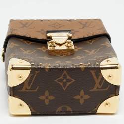 Pre Owned Louis Vuitton Camera Box Monogram Reverse Canvas Bag