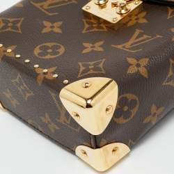 Pre Owned Louis Vuitton Camera Box Monogram Reverse Canvas Bag