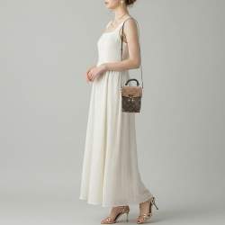 Pre Owned Louis Vuitton Camera Box Monogram Reverse Canvas Bag