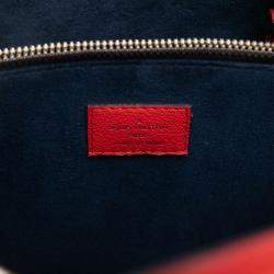 Pre Owned حقيبة لوي فيتون تويست توتي جلد أيبي الأحمر