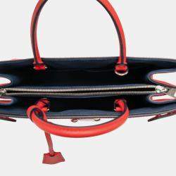 Pre Owned حقيبة لوي فيتون تويست توتي جلد أيبي الأحمر