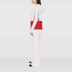 Pre Owned حقيبة لوي فيتون تويست توتي جلد أيبي الأحمر