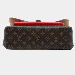 مملوكة مسبقًا حقيبة لويس فيتون بني/أحمر مونوجرام ماريغنان