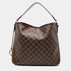 مملوكة مسبقًا Louis Vuitton Brown Damier Ebene Delightful PM