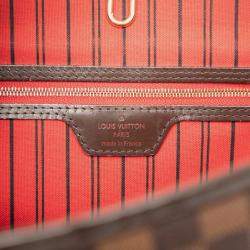 مملوكة مسبقًا Louis Vuitton Brown Damier Ebene Delightful PM