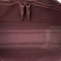 مملوكة مسبقًا حقيبة لوي فيتون بورت دوكيومنتس جورن مونوجرام ماكاسار بني