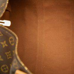 مملوكة مسبقًا Louis Vuitton Brown Monogram Keepall 45