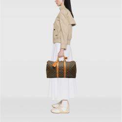 مملوكة مسبقًا Louis Vuitton Brown Monogram Keepall 45