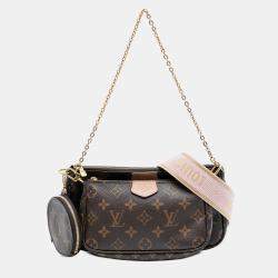 مملوكة مسبقًا Louis Vuitton Brown Monogram Multi Pochette Accessoires