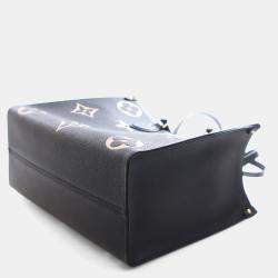 Pre Owned حقيبة لوى فيتون اون ذ غو مونوجرام امبريونت جاينت متوسطة