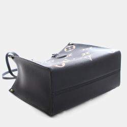 Pre Owned حقيبة لوى فيتون اون ذ غو مونوجرام امبريونت جاينت متوسطة