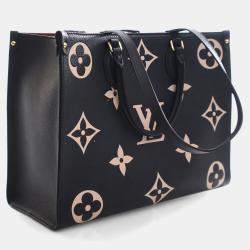 Pre Owned حقيبة لوى فيتون اون ذ غو مونوجرام امبريونت جاينت متوسطة