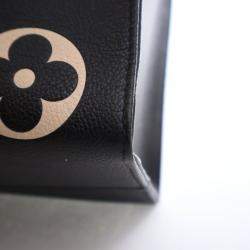 Pre Owned حقيبة لوى فيتون اون ذ غو مونوجرام امبريونت جاينت متوسطة