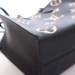 Pre Owned حقيبة لوى فيتون اون ذ غو مونوجرام امبريونت جاينت متوسطة