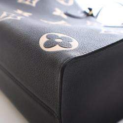 Pre Owned حقيبة لوى فيتون اون ذ غو مونوجرام امبريونت جاينت متوسطة